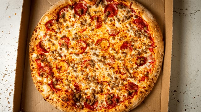 Meatlovers Pizza.