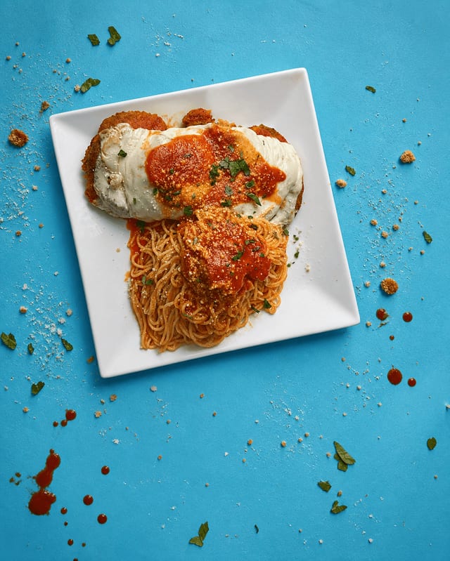 Chicken Parmigiana.